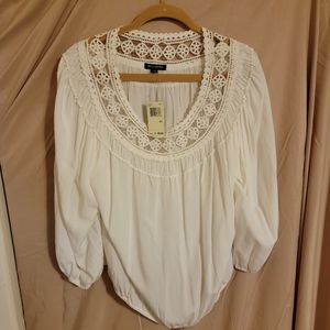 Max Edition White Blouse with Tags Size XL